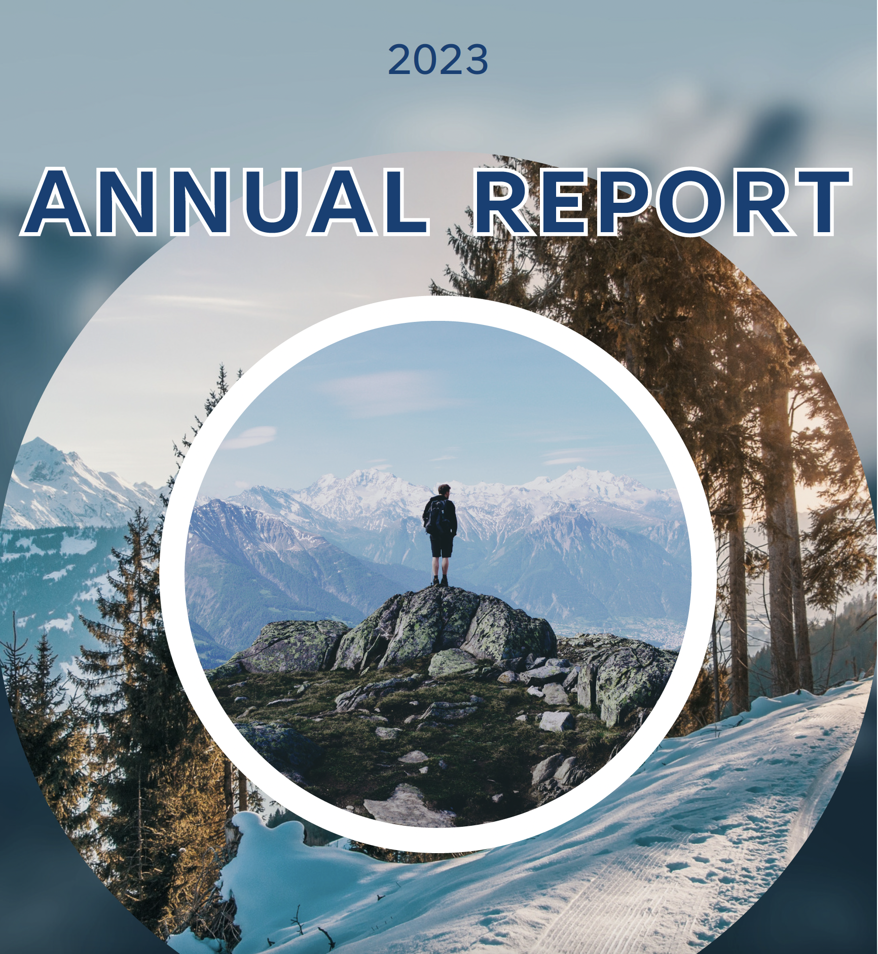 Cover of report reads "2023 Annual Report"